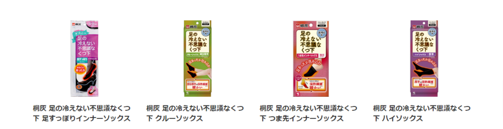 足の冷えない不思議な靴下