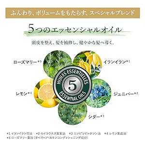 ファイブハーブス ボリューム＆ストレングスシャンプー画像